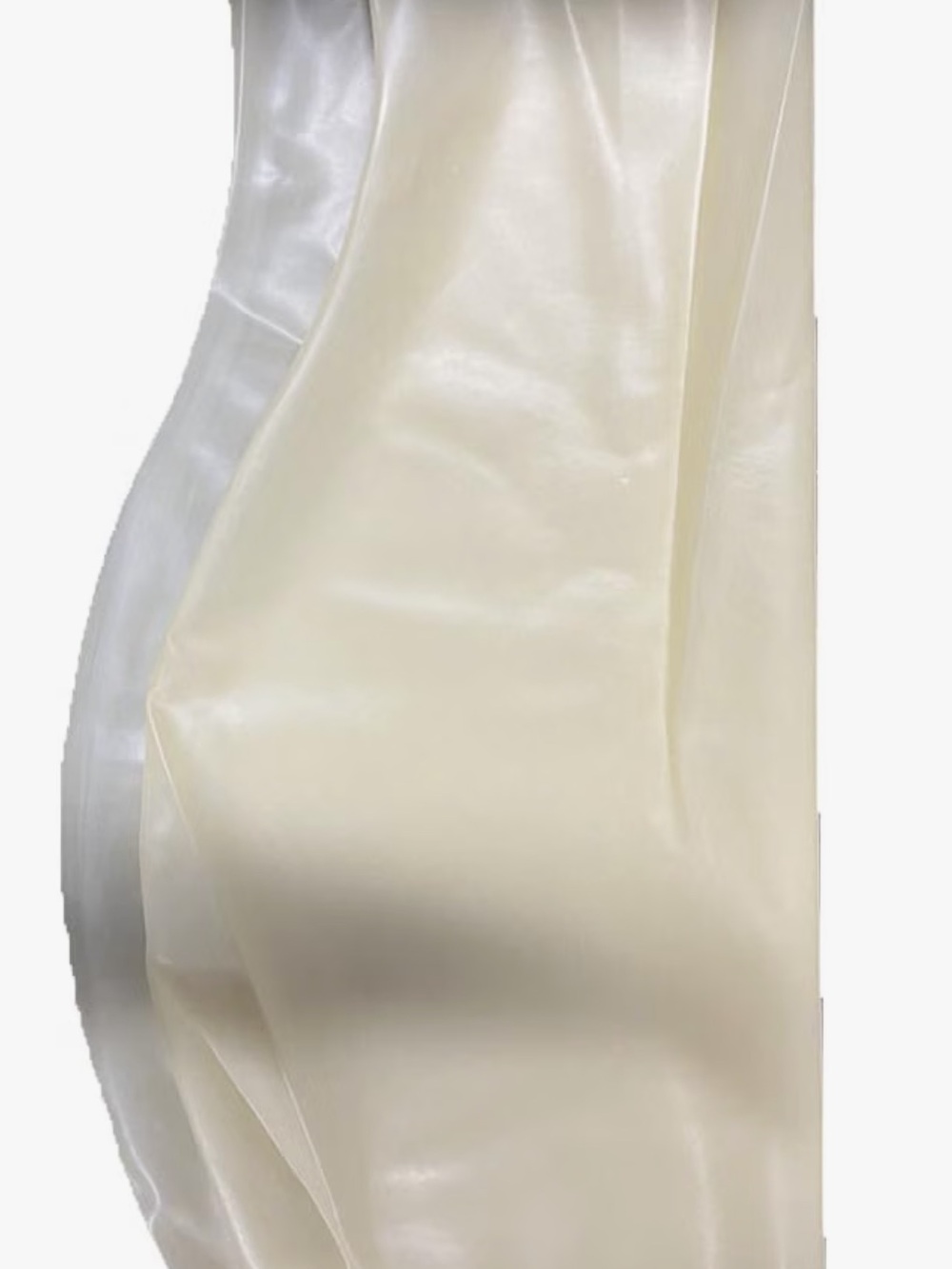 Clear punk 💯 LATEX mini skirt plastic rave goth club fetish cosplay gumi linger